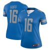 jared goff 16 detroit lions women legend jersey blue