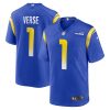 jared verse los angeles rams 2024 nfl draft first round pick player game jersey