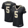 jarvis landry 5 new orleans saints womens game jersey black