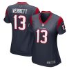 jason verrett 13 houston texans women game jersey navy