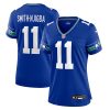 jaxon smith njigba 11 seattle seahawks women throwback game jersey royal