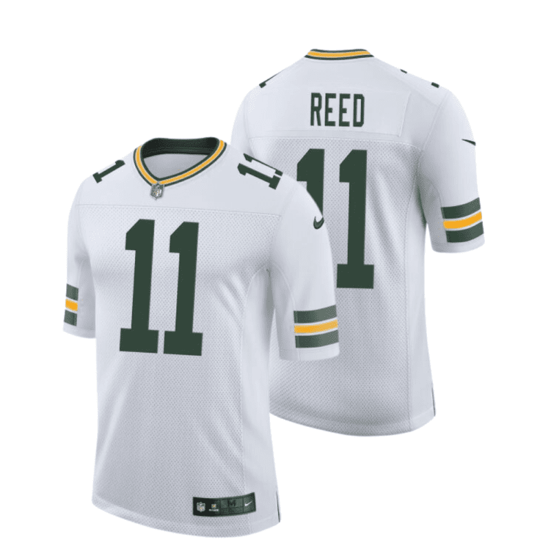 jayden reed 11 green bay packers men away limited jersey white