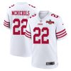 jeremy mcnichols 22 san francisco 49ers nfc champions patch game men jersey white