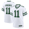 jermaine johnson ii 11 new york jets alternate game jersey men white