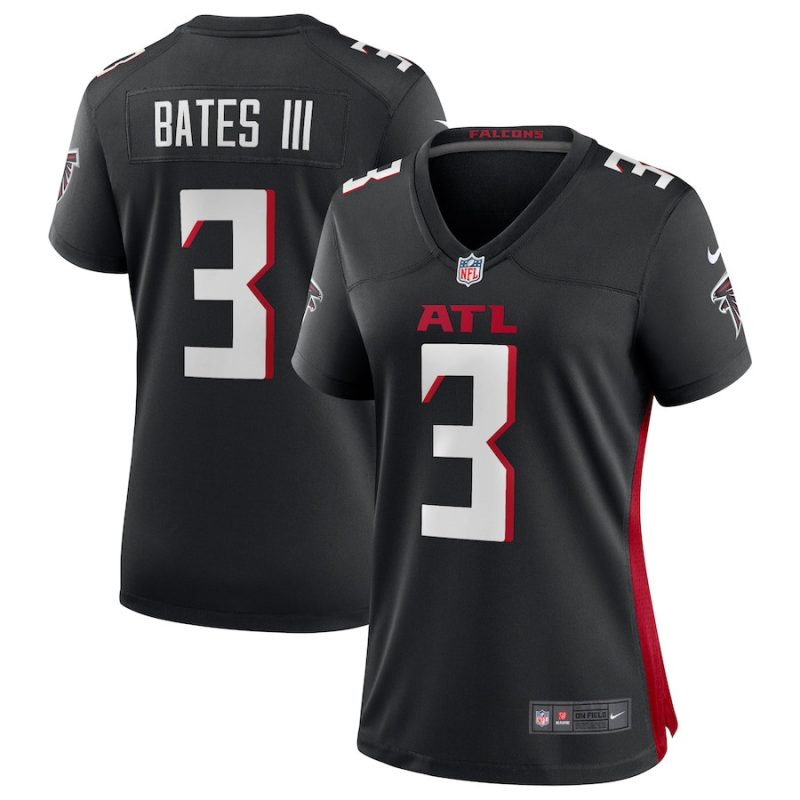 jessie bates iii 3 atlanta falcons womens game jersey black