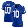 jim zorn 10 seattle seahawks women throwback retired game jersey royal