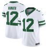 joe namath 12 new york jets game jersey men legacy white