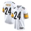 joey porter jr 24 pittsburgh steelers mens away game jersey white