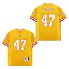 john lynch 47 tampa bay buccaneers throwback men jersey yellow