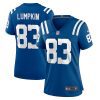 johnny lumpkin 83 indianapolis colts women team game jersey royal