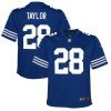 jonathan taylor 28 indianapolis colts youth alternate game jersey royal