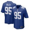 jordon riley 95 new york giants men team game jersey royal