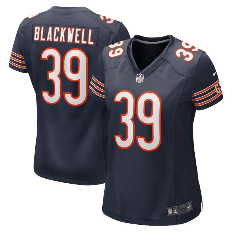 josh blackwell 39 new york giants women game jersey navy