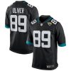 josh oliver 89 jacksonville jaguars mens game jersey black