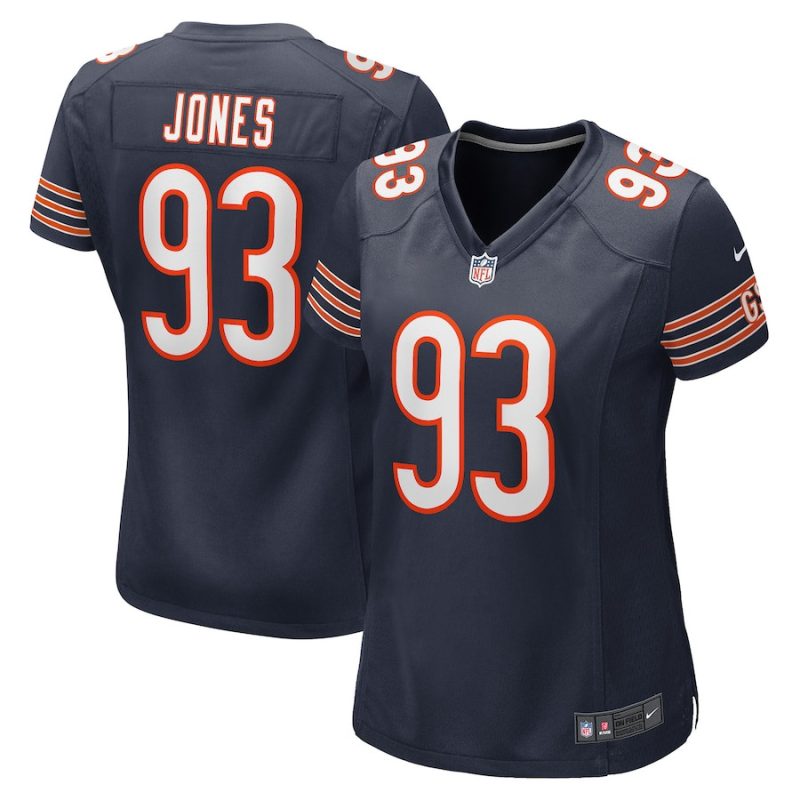 justin jones 93 new york giants women game jersey navy