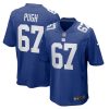 justin pugh 67 new york giants men game jersey royal