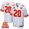 justin reid 20 kansas city chiefs super bowl lviii champions 4x game men jersey white