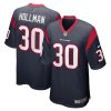 kadar hollman 30 houston texans men game jersey navy