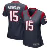 kaimi fairbairn 15 houston texans women team game jersey navy