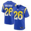 kamren kinchens 26 los angeles rams team game men jersey royal