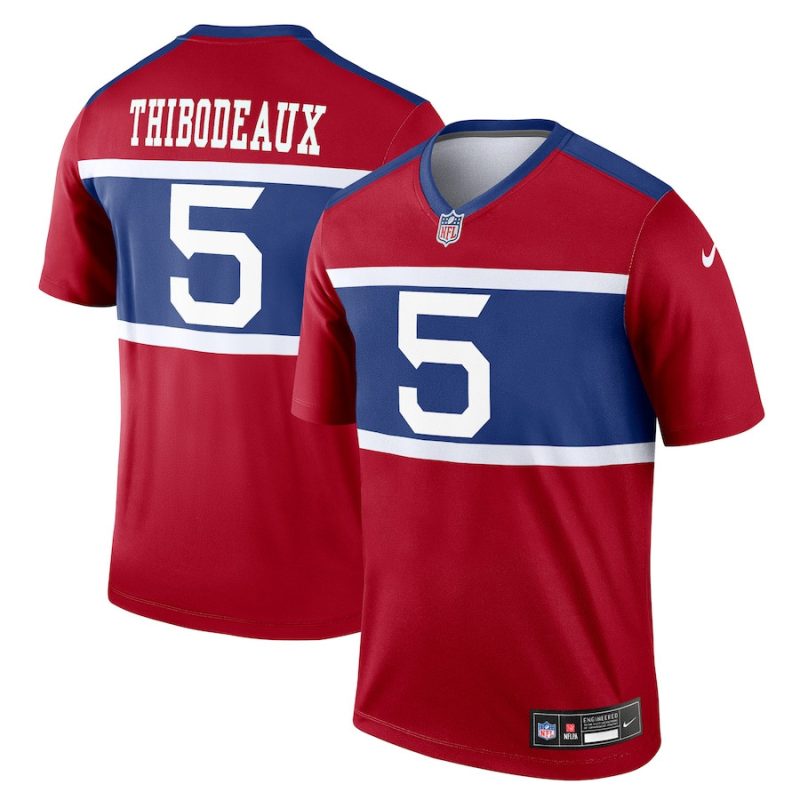 kayvon thibodeaux 5 new york giants alternate legend player men jersey century red