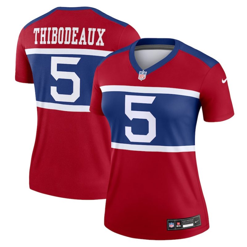 kayvon thibodeaux 5 new york giants womens alternate legend player jersey century red