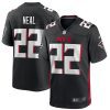 keanu neal 22 atlanta falcons mens game jersey black