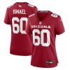 keith ismael 60 arizona cardinals women team game jersey cardinal