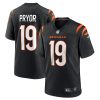 kendric pryor 19 cincinnati bengals game men jersey black