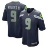 kenneth walker iii 9 seattle seahawks men game jersey navy