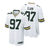 kenny clark 97 green bay packers men away game jersey white