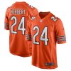 khalil herbert 24 chicago bears men alternate game jersey orange