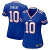 khalil shakir 10 buffalo bills women game jersey royal