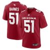 krys barnes 51 arizona cardinals men team game jersey cardinal