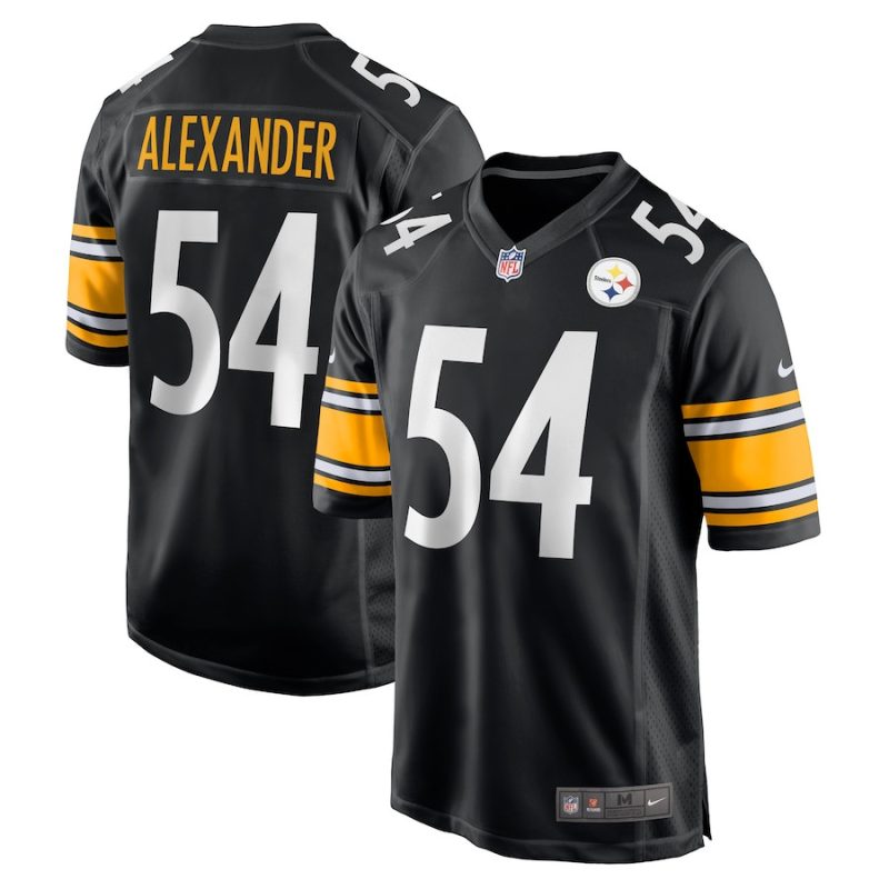 kwon alexander 54 pittsburgh steelers men game jersey black