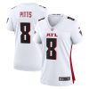 kyle pitts 8 atlanta falcons womens game jersey white