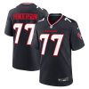 ladarius henderson 77 houston texans game men jersey navy