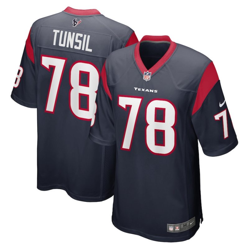 laremy tunsil 78 houston texans mens game jersey navy