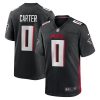 lorenzo carter 0 atlanta falcons mens game jersey black