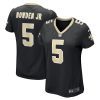 lynn bowden jr 5 new orleans saints womens game jersey black