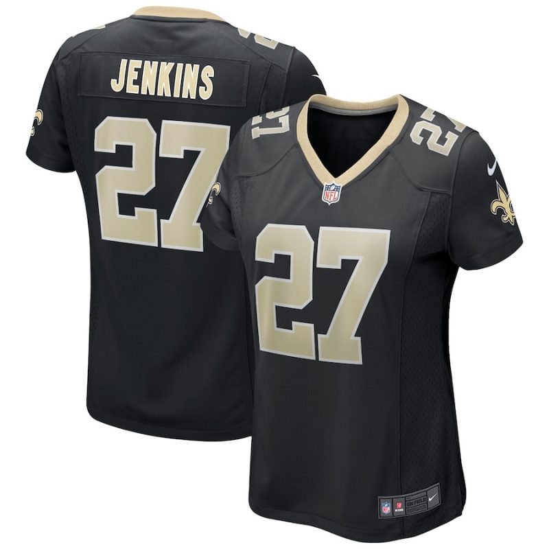 malcolm jenkins 27 new orleans saints womens game jersey black