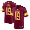 marcus kemp 19 washington commanders men game jersey burgundy