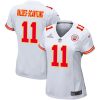 marquez valdes scantling 11 kansas city chiefs super bowl lviii patch game women jersey white