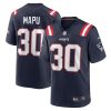 marte mapu 30 new england patriots men team game jersey navy