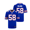 matt milano 58 buffalo bills youth home game jersey royal