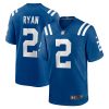 matt ryan 2 indianapolis colts youth game jersey royal