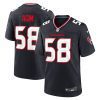 mctelvin agim 58 houston texans team game men jersey navy