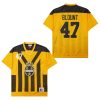 mel blount 47 pittsburgh steelers retro throwback legacy men jersey black yellow