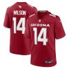 michael wilson 14 arizona cardinals men team game jersey cardinal