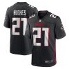 mike hughes 21 atlanta falcons mens team game jersey black